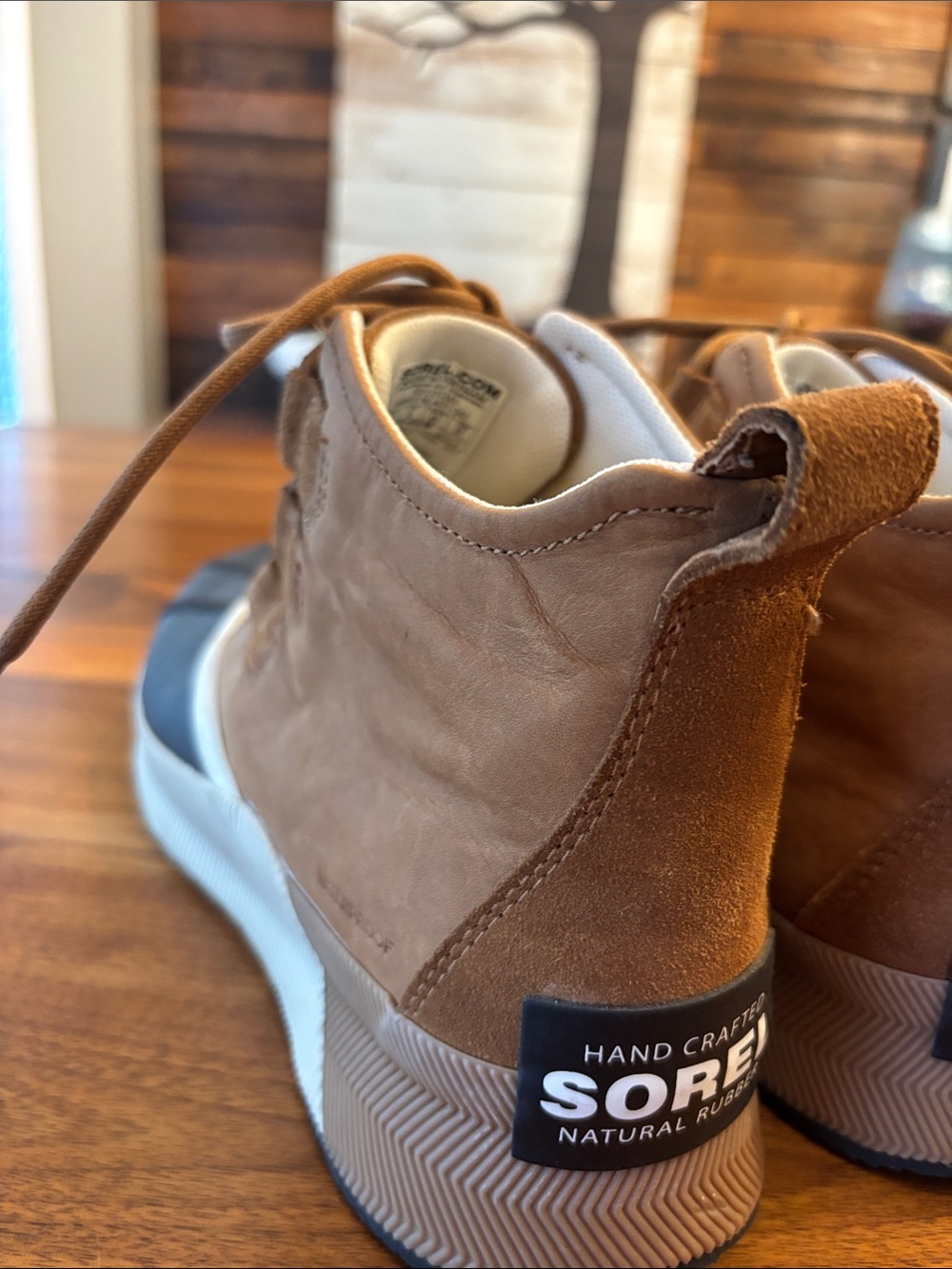 SOREL Out 'N About III Tan Black Classic boots Women’s Size 10 - Picture 9 of 10
